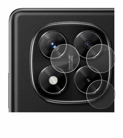 Image de l'appareil Xiaomi Redmi Note 14 Pro 4G (Caméra UNIQUEMENT) avec une grande variété de protections d'écran.