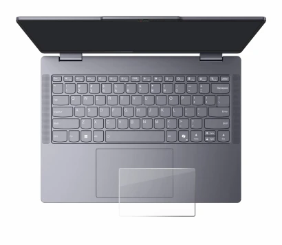 Image de l'appareil Lenovo IdeaPad 5 2-in-1 14" Touchpad avec une grande variété de protections d'écran.