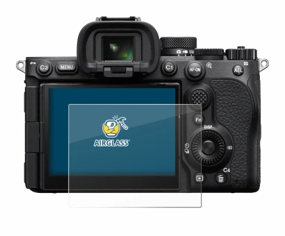 Image de l'appareil Sony Alpha 7 V (ILCE-7M5) avec une grande variété de protections d'écran.
