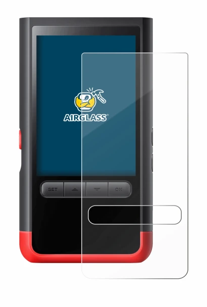 Image de l'appareil ThermoMaven P2 avec une grande variété de protections d'écran.