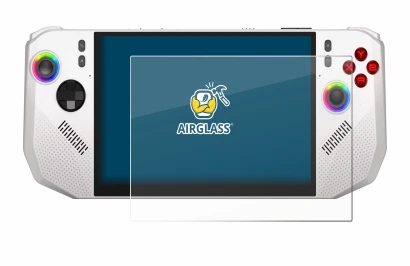 Image de l'appareil MSI Claw A8 BZ2EM avec une grande variété de protections d'écran.