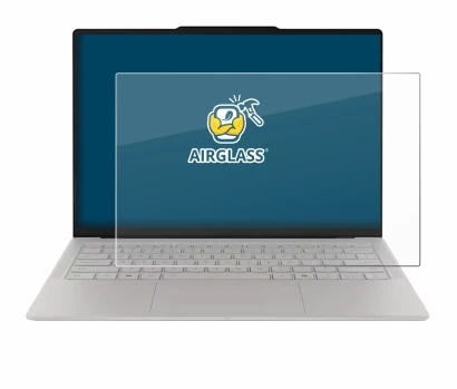 Image de l'appareil Lenovo Yoga Slim 7i Ultra Gen 11 Aura Edition 14" avec une grande variété de protections d'écran.