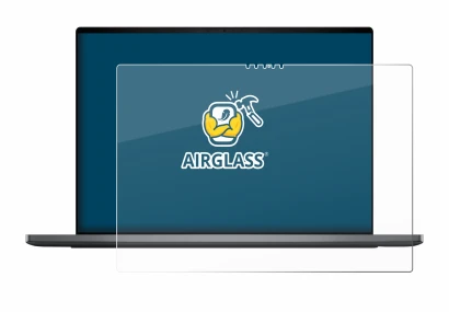 Image de l'appareil Dell XPS 16 DA16260 avec une grande variété de protections d'écran.