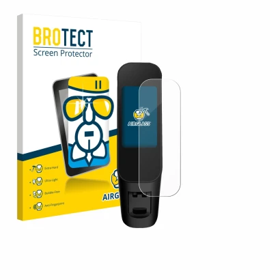 Face avant d’un emballage produit avec le logo de la marque BROTECT. À côté, l’appareil Xiaomi Electric Scooter 6 Max est repr