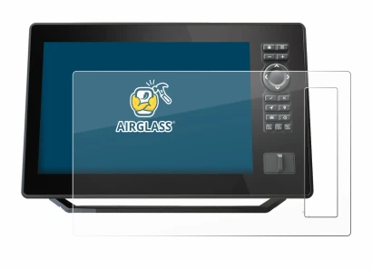 Image de l'appareil Humminbird Xplore 9 avec une grande variété de protections d'écran.