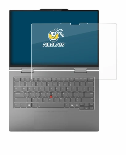 Image de l'appareil Lenovo ThinkPad X1 2-in-1 Gen 10 Aura Edition avec une grande variété de protections d'écran.