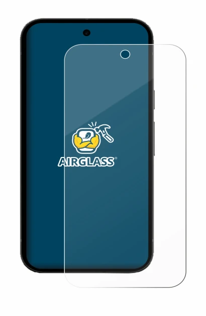 Image de l'appareil Google Pixel 10a (case-friendly) avec une grande variété de protections d'écran.