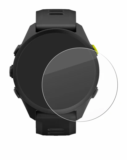 Image de l'appareil Garmin Forerunner 70 avec une grande variété de protections d'écran.