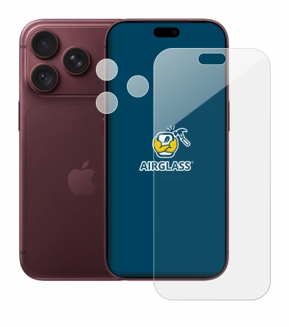 Image de l'appareil Apple iPhone 18 Pro (Avant+Caméra) avec une grande variété de protections d'écran.
