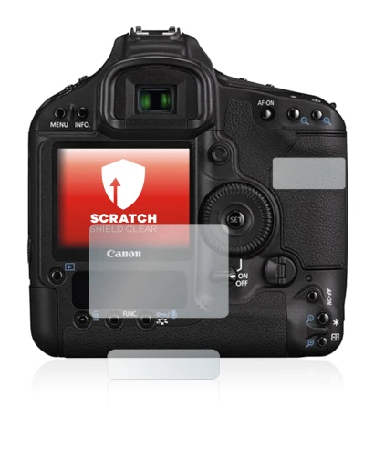 Image de l'appareil Canon EOS 1D Mark III avec une grande variété de protections d'écran.