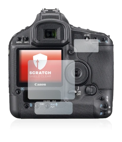 Image de l'appareil Canon EOS 1Ds Mark III avec une grande variété de protections d'écran.