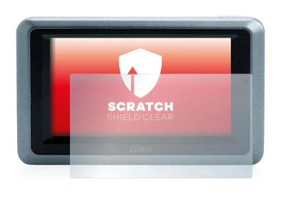 Image de l'appareil Garmin zumo 660 avec une grande variété de protections d'écran.