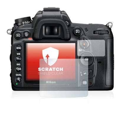 Image de l'appareil Nikon D7000 avec une grande variété de protections d'écran.