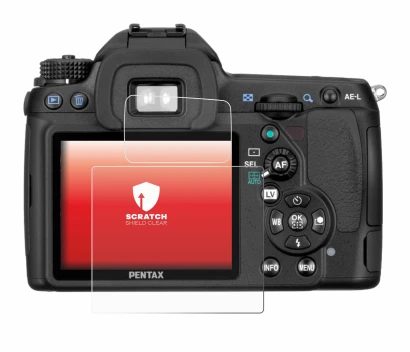 Image de l'appareil Pentax K5, K-5 avec une grande variété de protections d'écran.