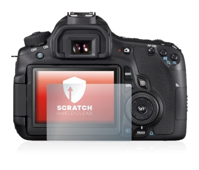 Image de l'appareil Canon EOS 650D avec une grande variété de protections d'écran.