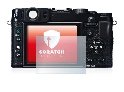 Image de l'appareil Fujifilm X20 avec une grande variété de protections d'écran.