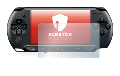 Image de l'appareil Sony PSP 1004 avec une grande variété de protections d'écran.
