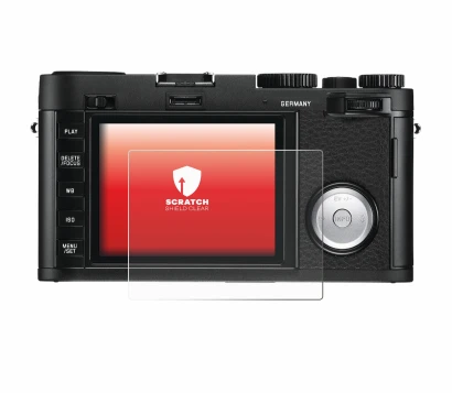Image de l'appareil Leica X Vario avec une grande variété de protections d'écran.