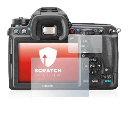 Image de l'appareil Pentax K3, K-3 avec une grande variété de protections d'écran.