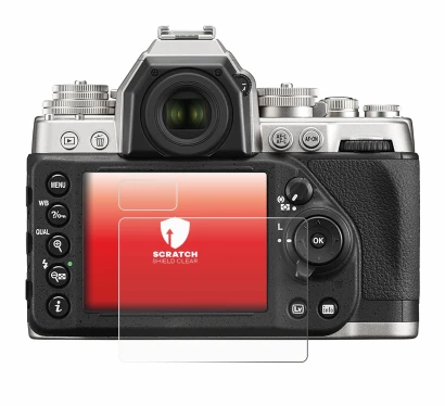 Image de l'appareil Nikon Df avec une grande variété de protections d'écran.