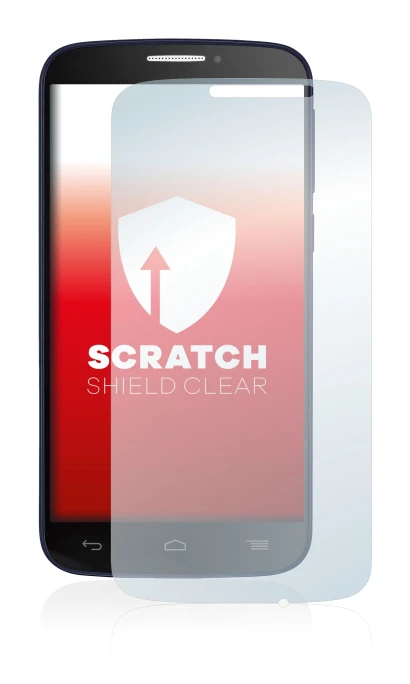 Image de l'appareil Alcatel One Touch Pop C7 7040E avec une grande variété de protections d'écran.