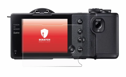 Image de l'appareil Sigma dp2 Quattro avec une grande variété de protections d'écran.