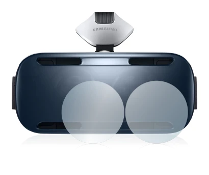 Image de l'appareil Samsung Gear VR avec une grande variété de protections d'écran.