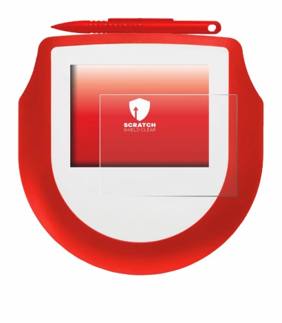 Image de l'appareil Signotec Signature Pad Omega avec une grande variété de protections d'écran.
