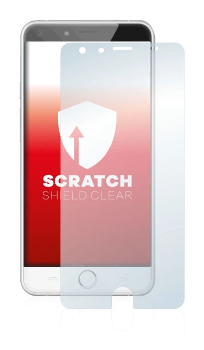 Image de l'appareil Ulefone Be Touch 2 avec une grande variété de protections d'écran.