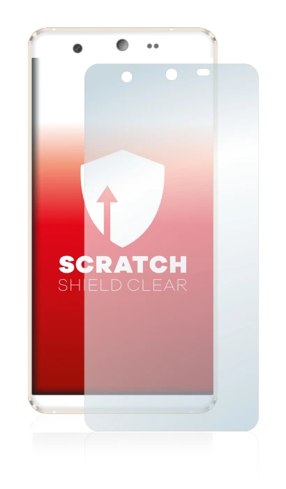 Image de l'appareil Kingzone N5 avec une grande variété de protections d'écran.