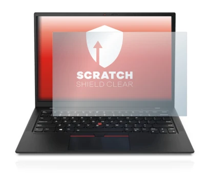 Image de l'appareil Lenovo ThinkPad X1 avec une grande variété de protections d'écran.