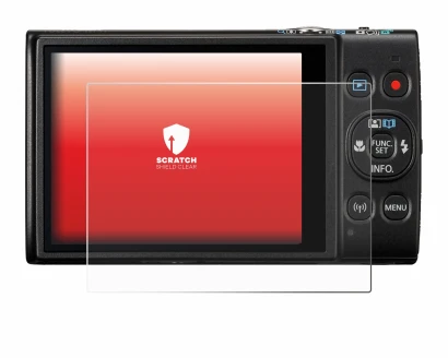 Image de l'appareil Canon Digital Ixus 285 hs avec une grande variété de protections d'écran.