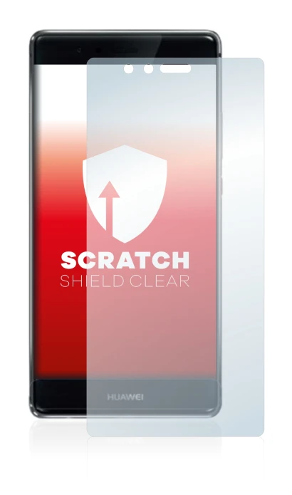 Image de l'appareil Huawei P9 Plus avec une grande variété de protections d'écran.