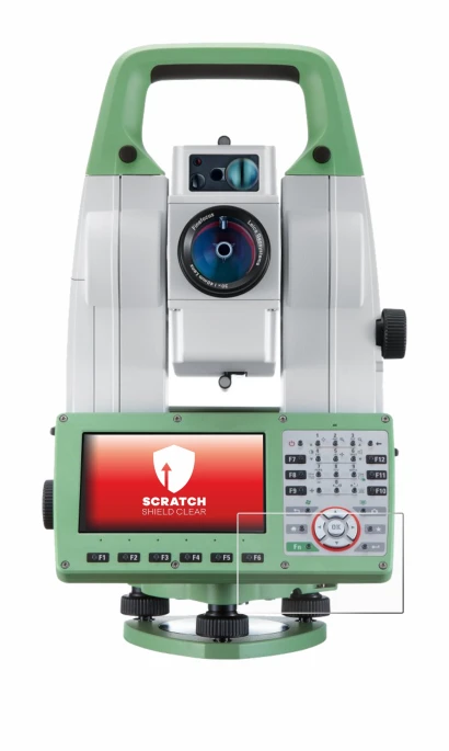 Image de l'appareil Leica Viva TS16 avec une grande variété de protections d'écran.