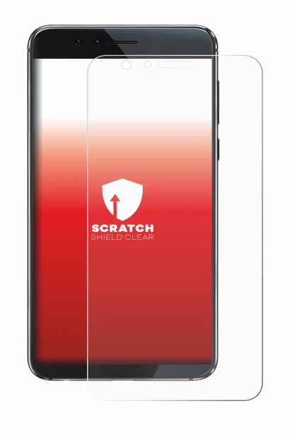 Image de l'appareil Honor 8 avec une grande variété de protections d'écran.