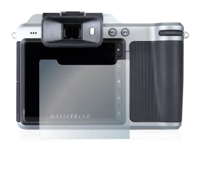 Image de l'appareil Hasselblad X1D-50c avec une grande variété de protections d'écran.