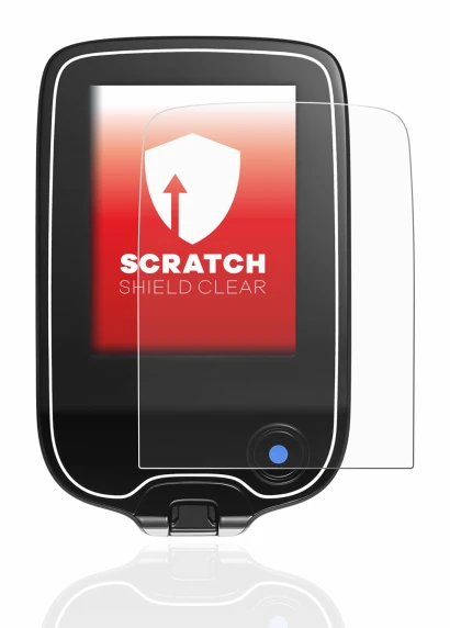 Image de l'appareil Freestyle Libre 1 avec une grande variété de protections d'écran.