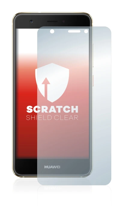 Image de l'appareil Huawei Nova avec une grande variété de protections d'écran.