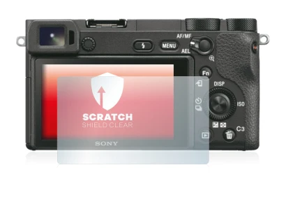 Image de l'appareil Sony Alpha 6500 avec une grande variété de protections d'écran.