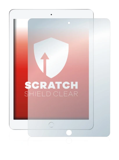 Image de l'appareil Apple iPad 9.7 2017 (5ème Gen.) avec une grande variété de protections d'écran.