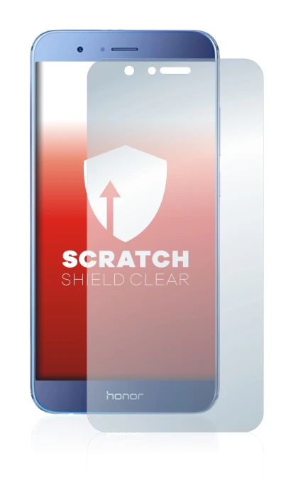 Image de l'appareil Honor 8 Pro avec une grande variété de protections d'écran.