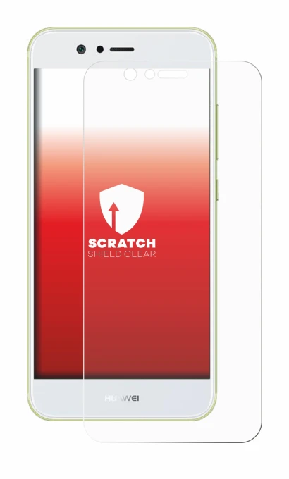 Image de l'appareil Huawei Nova 2 avec une grande variété de protections d'écran.