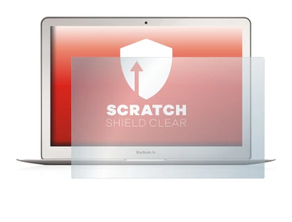 Image de l'appareil Apple MacBook Air 13" (Début 2015) avec une grande variété de protections d'écran.