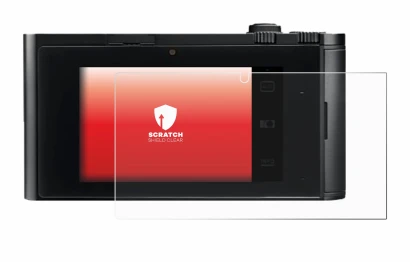 Image de l'appareil Leica TL2 avec une grande variété de protections d'écran.
