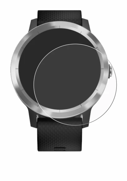Image de l'appareil Garmin vivoactive 3 avec une grande variété de protections d'écran.