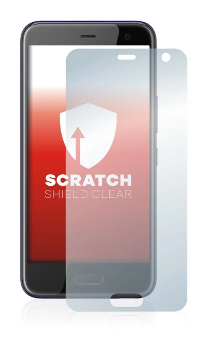 Image de l'appareil HTC U11 Life avec une grande variété de protections d'écran.