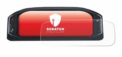 Image de l'appareil Volkswagen Active Info Display T-Roc avec une grande variété de protections d'écran.