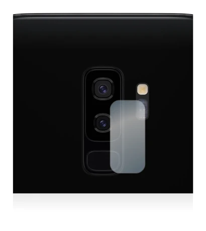 Image de l'appareil Samsung Galaxy S9 Plus (Caméra UNIQUEMENT) avec une grande variété de protections d'écran.