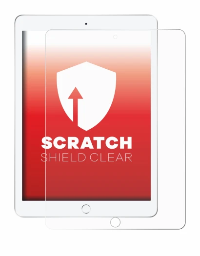 Image de l'appareil Apple iPad 9.7" 2018 (6ème Gen.) avec une grande variété de protections d'écran.