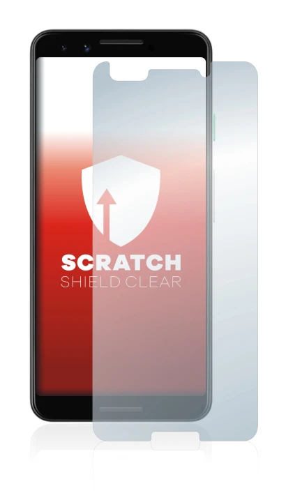 Image de l'appareil Google Pixel 3 avec une grande variété de protections d'écran.